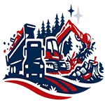 Land & Lot Clearing illustrated service emblem