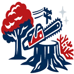 Tree Services illustrated service emblem